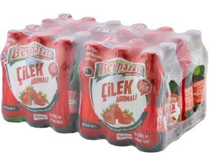 Beypazarı Karakoca Çilek Maden Suyu 24'lü 200 ml