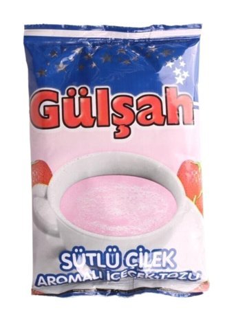 Gülşah Çilekli Süt Aromalı İçecek Tozu 250 gr