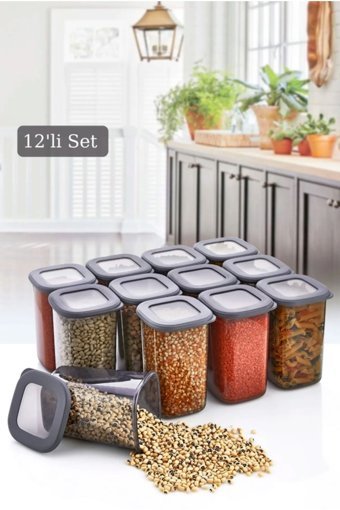 Veliday Foly Poli Kare Plastik 12'li