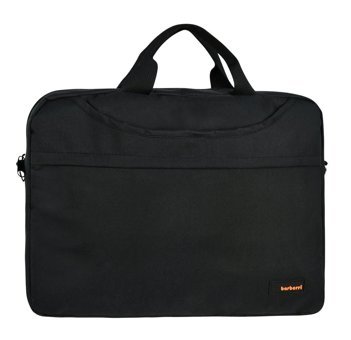 Begonias 15.9 İnç El-Omuz Çantası Laptop Çantası Siyah
