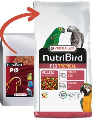 Versele Laga P19 Tropical Kabuklu Karışık Vitaminli Yavru - Yetişkin Kuş Yemi 10 kg