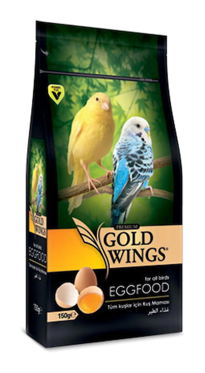 Gold Wings Premium Kabuklu Yumurtalı Vitaminli Yavru Kuş Yemi 6 x 150 gr