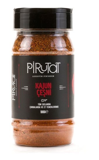 Pirutat Kajun Organik Sarımsaklı Çeşni 100 gr