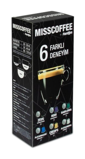 Fantom 6'lı Espresso Kapsül Kahve