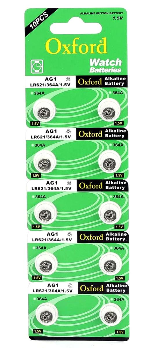 Oxford LR621 1.5 V Alkalin Düğme Pil 10'lu