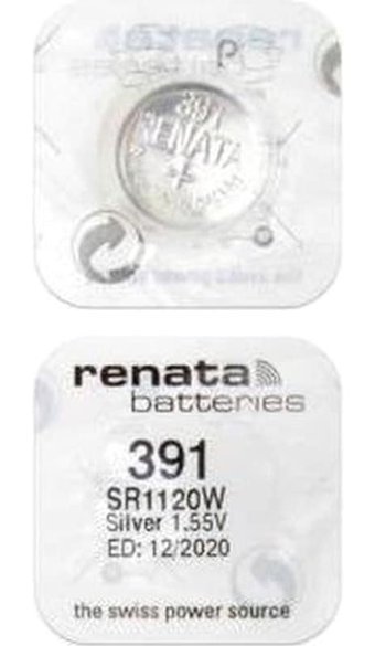 Renata 391 1.55 V Düğme Pil Tekli