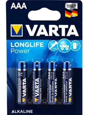 Varta 1.5 V Alkalin AAA / İnce Kalem Pil 4'lü