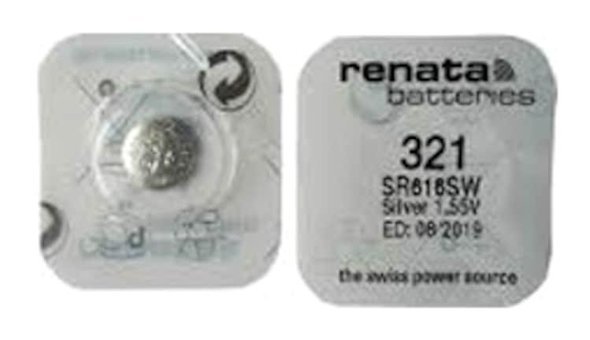 Renata 1.55 V Düğme Pil Tekli