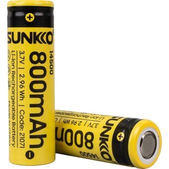 Sunkko 3.7 V 800 mAh Li-ion AA / Kalem Şarjlı Pil Tekli