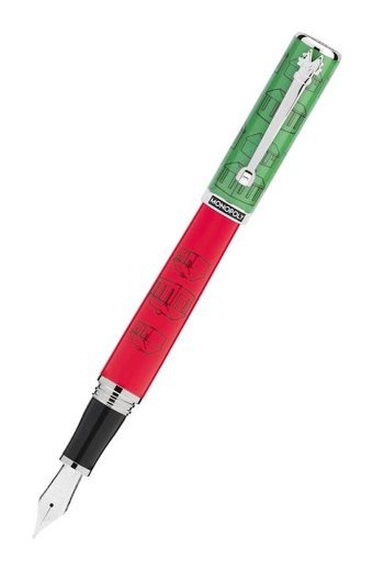 Montegrappa Monopoly Players Landlord Kartuş Pirinç Çok Renkli Dolma Kalem