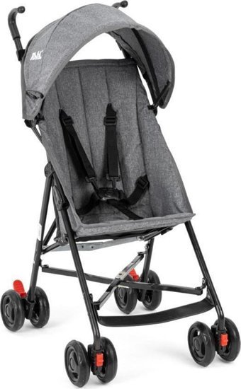 Rival Tokyo RV108 Katlanabilir 360 Derece Dönebilen Baston Bebek Arabası Gri