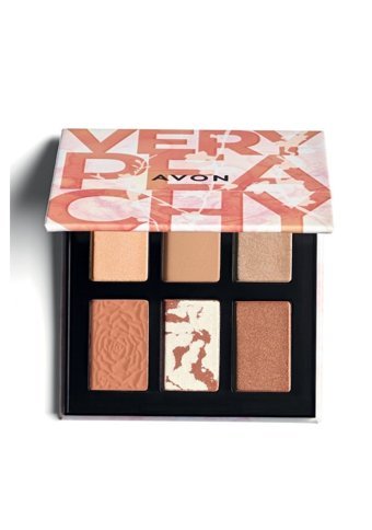 Avon Very Peachy Toz Mat Metalik Far Paleti