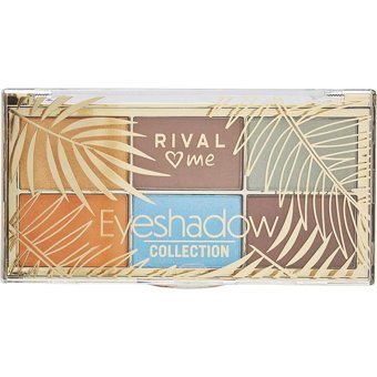 Rival Loves Me No:02 Collection Toz Mat Saten Sedefli Far Paleti