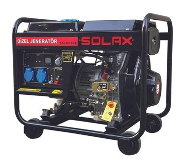 Solax SDJ4000ME 3 kVA Marşlı Dizel Jeneratör