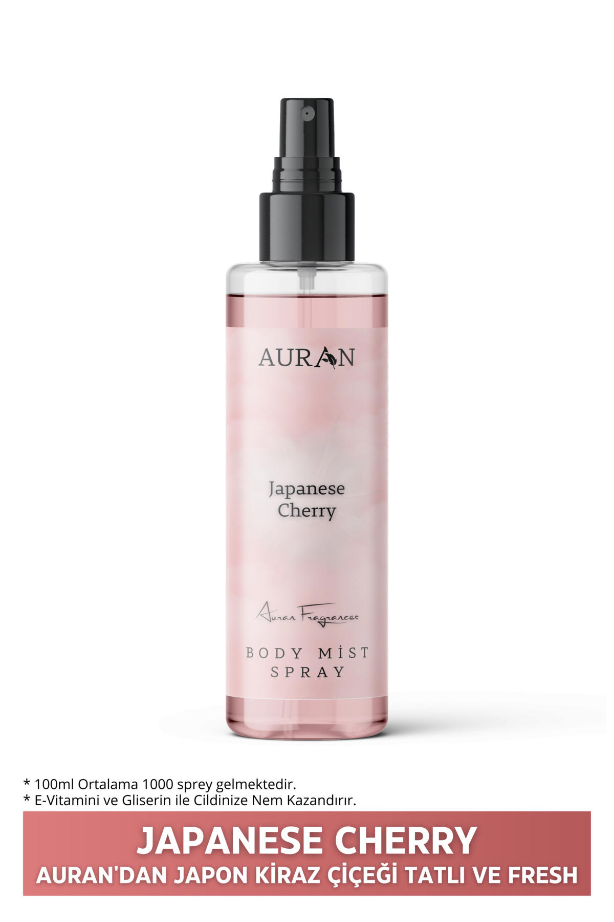 Auran Japanese Cherry Japon Kirazı Vucüt Spreyi 100 ml