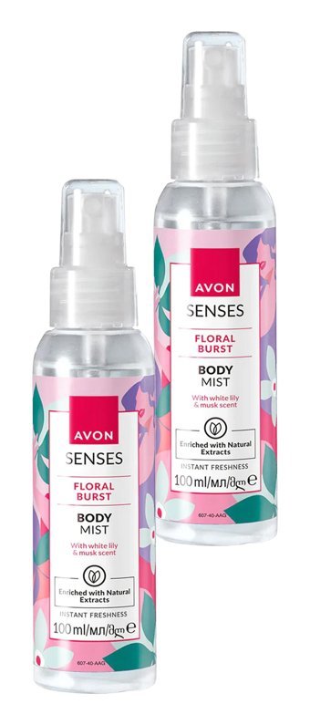 Avon Floral Burst Zambak Vucüt Spreyi 2x100 ml