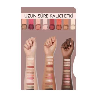 Iman Of Noble No:3 2 Toz Mat Sedefli Far Paleti
