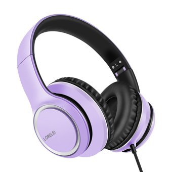 Lorelei X8 7.1 USB Gürültü Önleyici Mikrofonlu Kablolu Kulak Üstü Kulaklık Mor