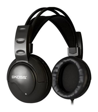 Koss Ur20 7.1 3.5 mm Gürültü Önleyici Mikrofonsuz Kablolu Kulak Üstü Kulaklık Siyah