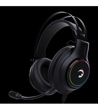 Gamepower Kugon 7.1 3.5 mm Gürültü Önleyici Mikrofonlu Kablolu Kulak Üstü Kulaklık Siyah
