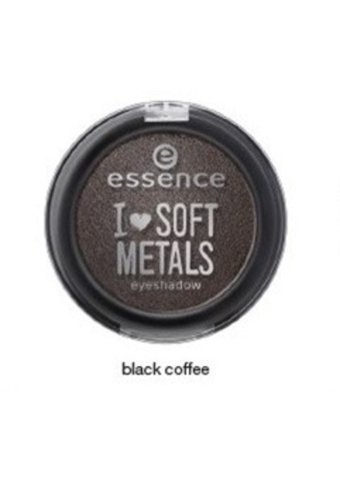 Essence I Love Soft Metals 01 Black Coffe Krem Metalik Tekli Far Kahverengi