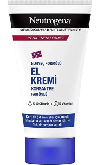 Neutrogena Tüm Cilter Parfüm Seçeneği El Kremi 50 ml