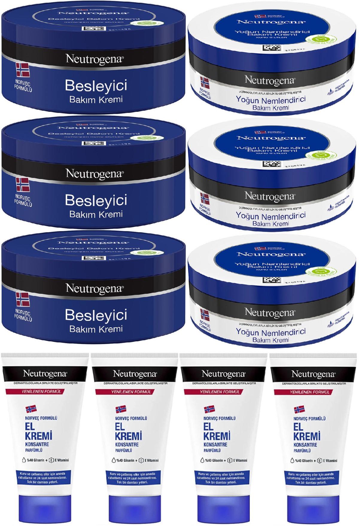 Neutrogena Tüm Cilter Parfüm Seçeneği El Kremi 1800 ml