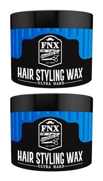 FNX Barber Mastic Doğal - Mat Krem Ekstra Sert Provitamin B5 2x150 ml Wax