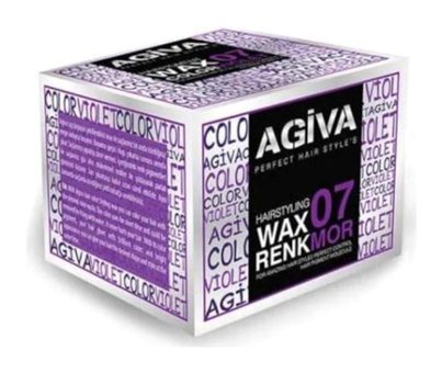 Agiva 07 Purple Parlak Krem Orta Balmumu 120 gr Wax