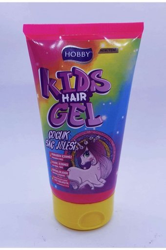 Hobby Kids Hair Gel Unicorn Doğal Jel Hafif Hipoalerjenik 150 ml Jöle