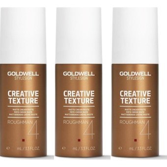 Goldwell Roughman Creative Texture Mat Krem Ekstra Sert Yenilikçi Formül 4x50 ml Wax