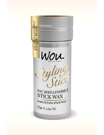 Wou Secret Powder Styler Doğal Krem Orta Keratinli 75 gr Wax