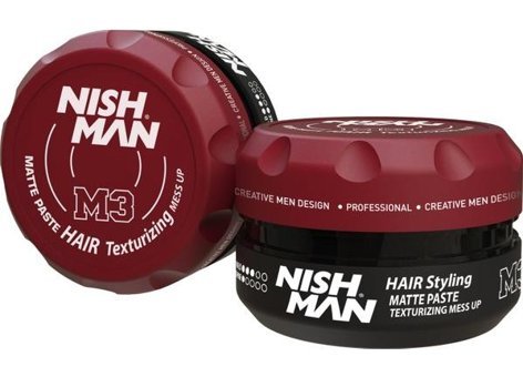 Nishman M3 Mat Krem Hafif Su Bazlı 30 ml Wax