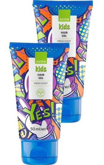 Avon Kids Yes Doğal Jel Hafif Fresh Kokulu 2x50 ml Jöle
