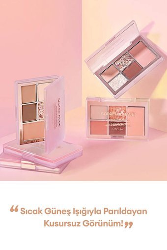 Missha No:04 Toz Mat Sedefli Far Paleti