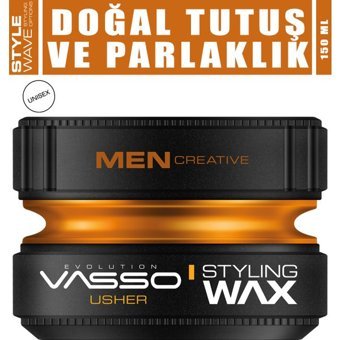 Vasso Usher Pro Aqua Parlak Krem Sert Keratinli 150 ml Wax