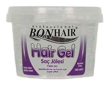 Bon Hair Beyaz Islak Jel Ekstra Sert Su Bazlı 140 ml Jöle