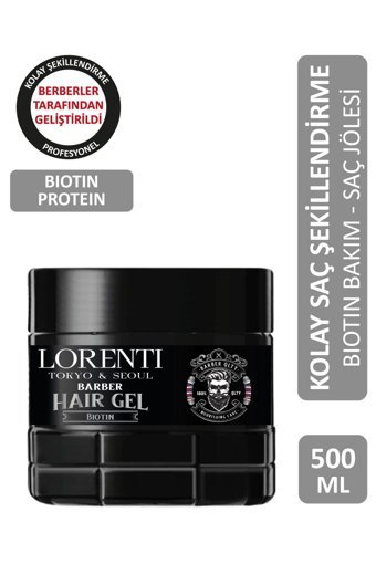 LORENTİ Tokya&Seoul Doğal Jel Ekstra Sert Biotin 500 ml Jöle