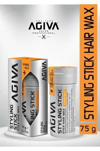Agiva Styling Stick Doğal - Parlak Krem Sert Doğal 75 gr Wax