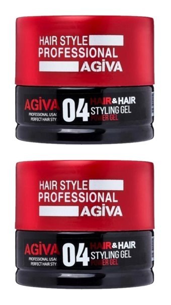 Agiva 04 Red Parlak Jel Orta Alkolsüz 2x700 ml Jöle