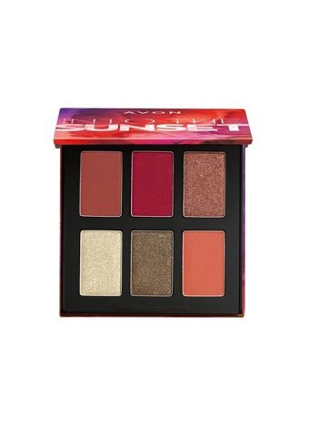 Avon Into The Sunset Toz Mat Metalik Far Paleti