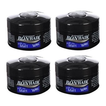 Bon Hair Styling Doğal - Mat Krem Orta Balmumu 4x140 ml Wax