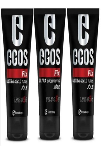 Egos Fix No:5 Islak Jel Ekstra Sert B3 Vitaminli 3x150 ml Jöle