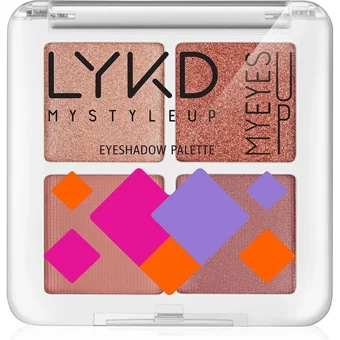 Lykd 07 Nude Mood Toz Mat Sedefli Far Paleti