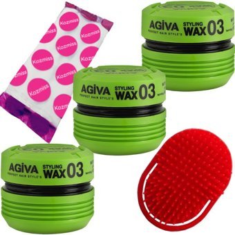 Agiva 03 Green Mat Krem Orta Balmumu 5x175 ml Wax