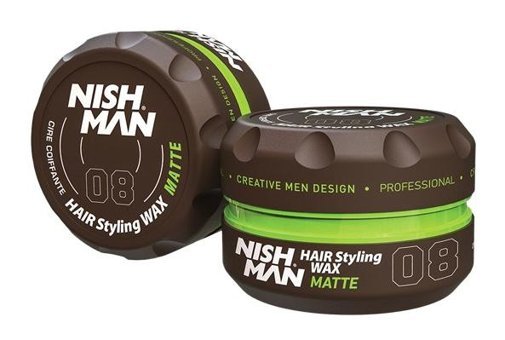Nishman 08 Mat Krem Sert Su Bazlı 100 ml Wax