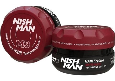 Nishman M3 Mat Krem Hafif Su Bazlı 100 ml Wax