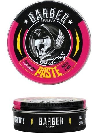 Barber Marmara Paste Pomade Mat Macun Orta Balmumu 100 ml Wax
