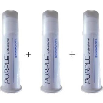 Purple Professional Shining Doğal Krem Orta Keratinli 3x100 ml Wax