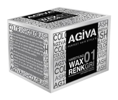 Agiva 01 White Parlak Krem Orta Balmumu 120 gr Wax